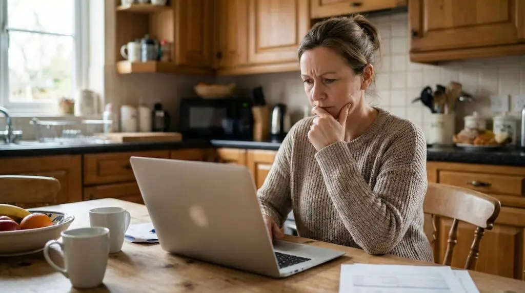 Student reviewing Pell Grant 2025–26 update on a laptop at home