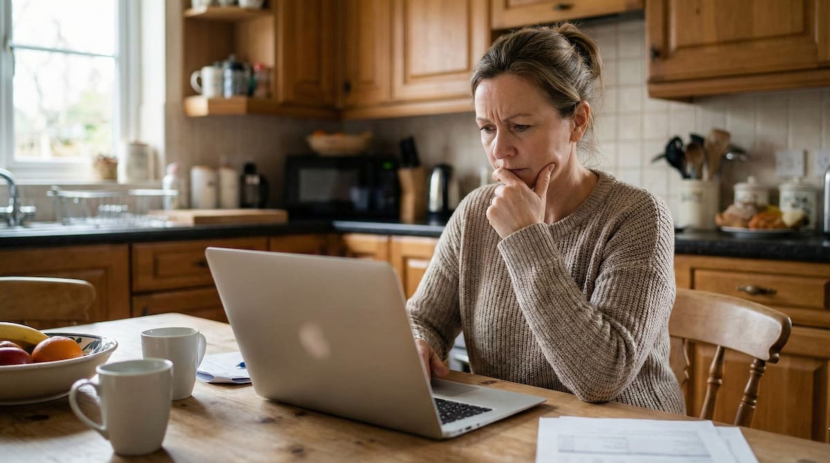 Student reviewing Pell Grant 2025–26 update on a laptop at home