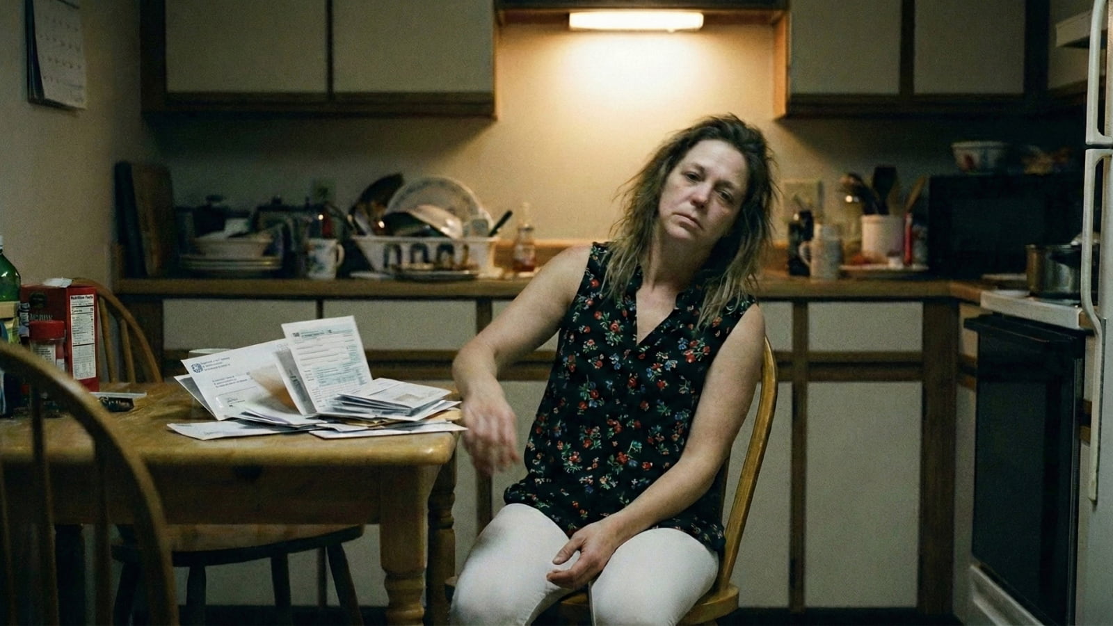 Woman reviewing government mail at home, concerned about a possible tax refund offset due to student loan debt