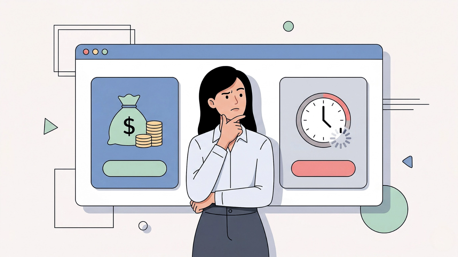 Person deciding between paying student loans now or waiting while IDR application is pending