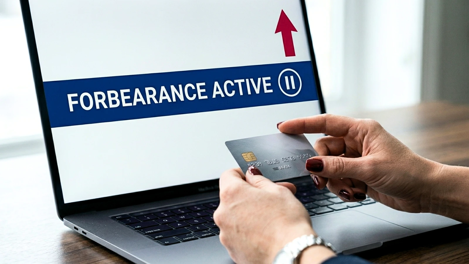 Nelnet account in administrative forbearance with payment paused while interest may still grow