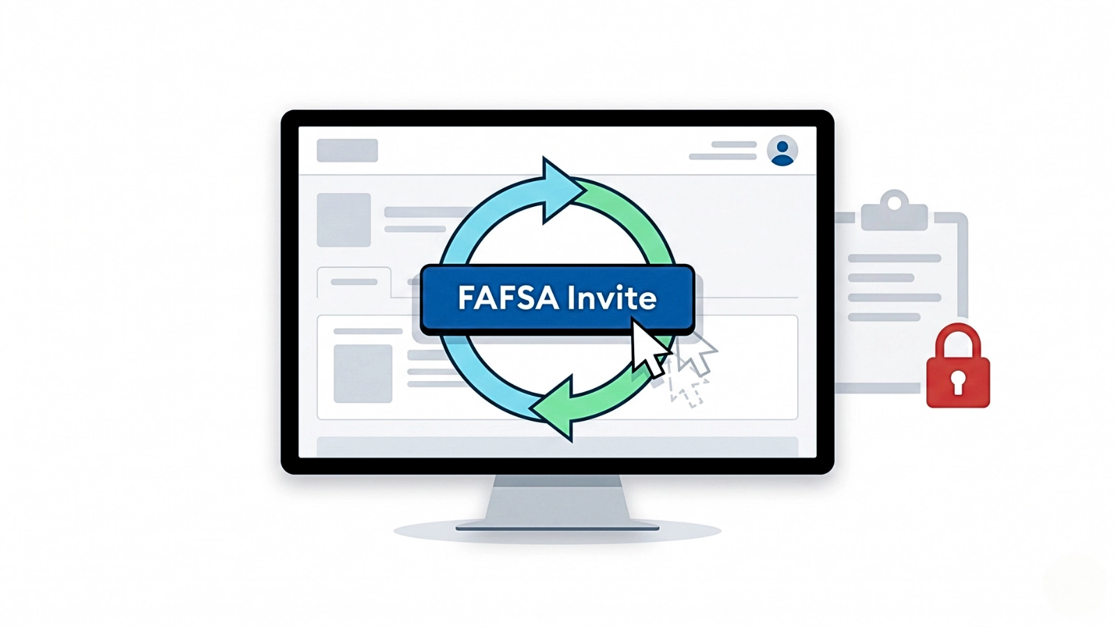 FAFSA invite link stuck in a loop with blocked access preventing contributor from opening student form