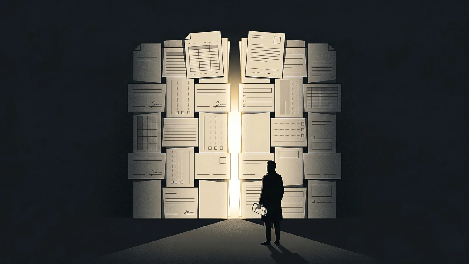 IHSS application barrier showing paperwork blocking approval access